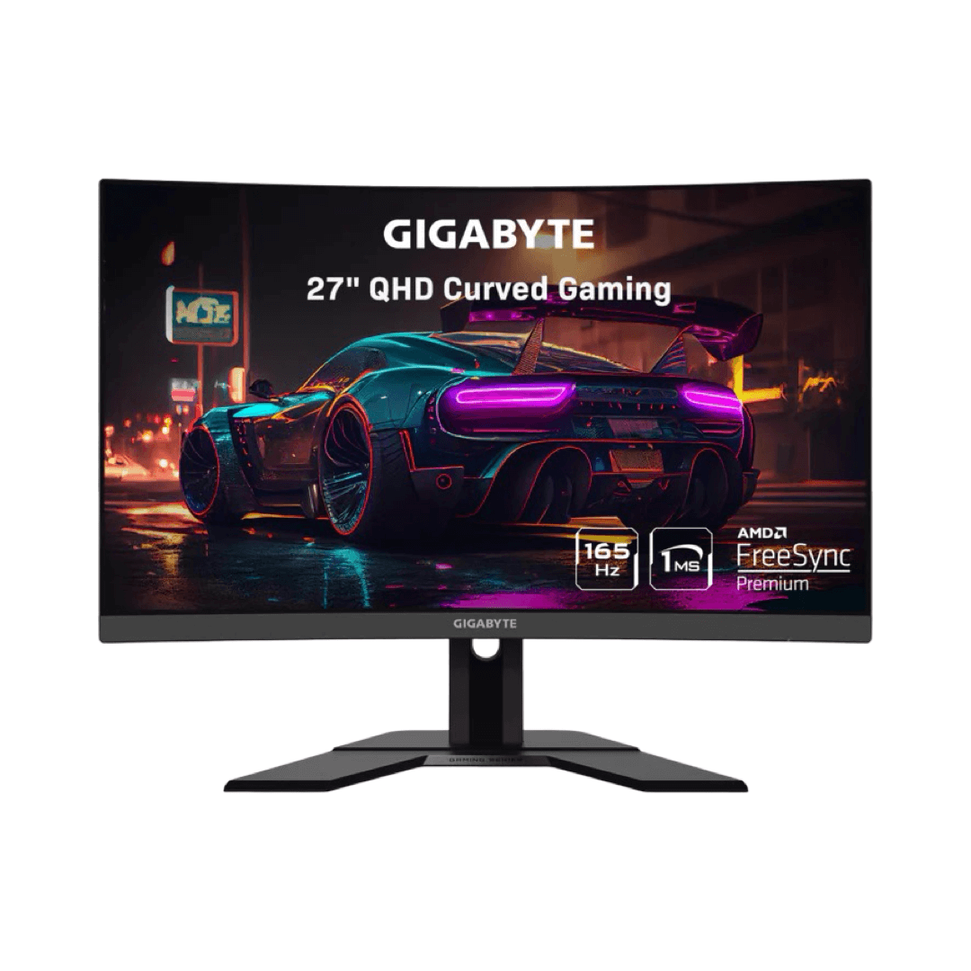 GIGABYTE 27-inch 1440p QHD Curved Gaming Monitor